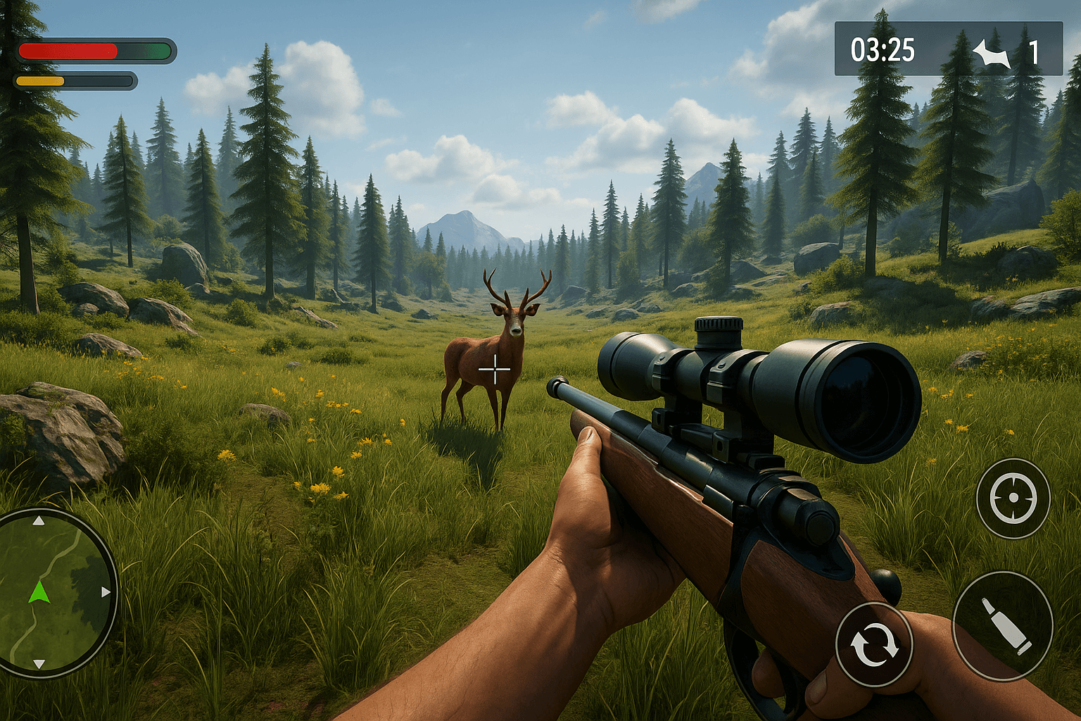 Hunting simulator game